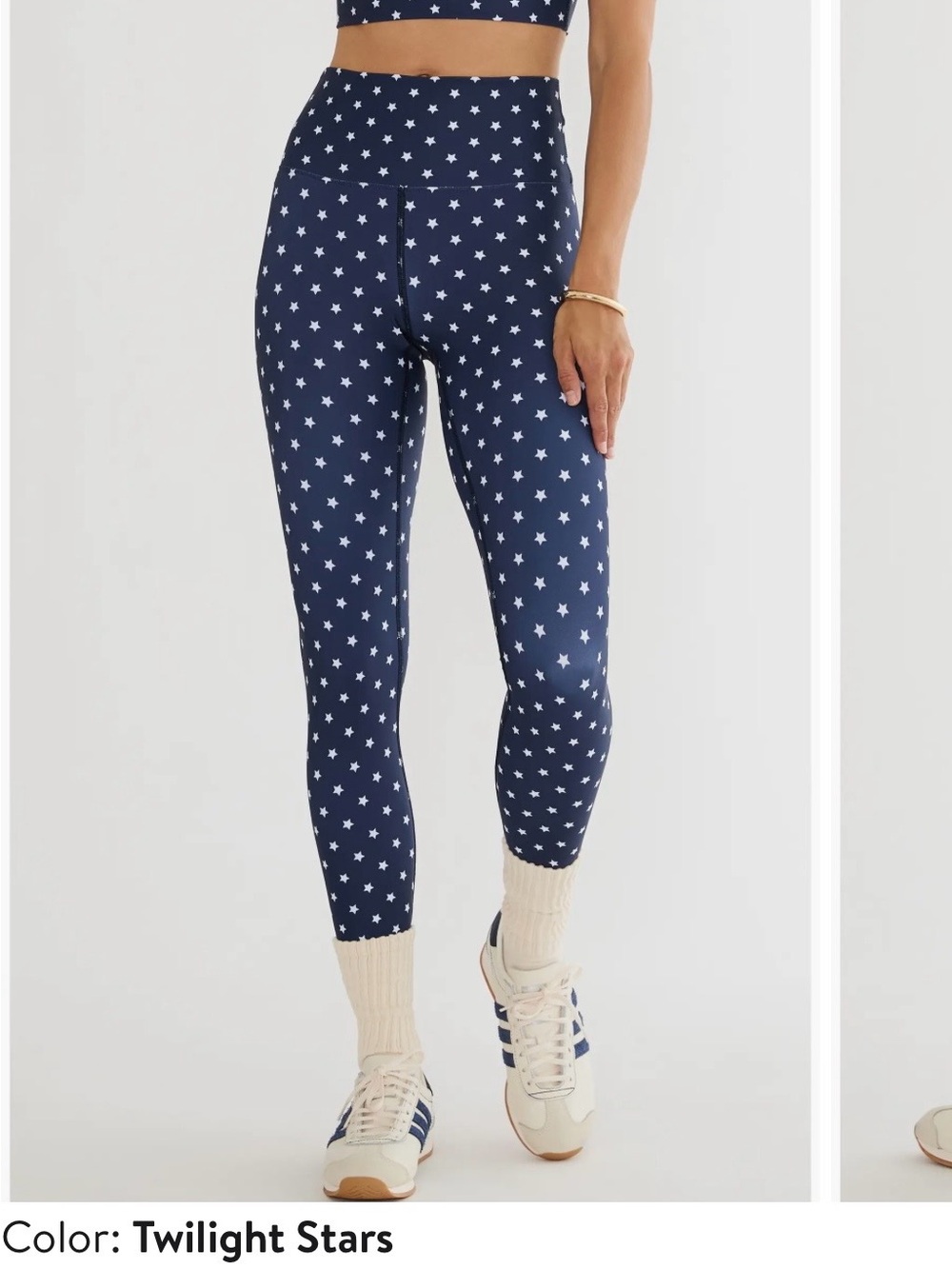Beach Riot Navy Twilight Stars High-Rise Leggings